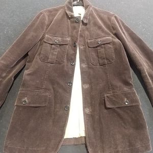 Banana Republic corduroy car coat